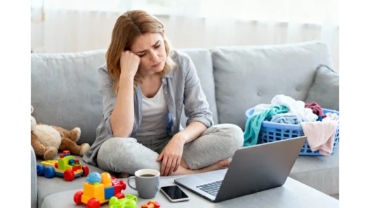 burnout mentale domestico donne e mamme