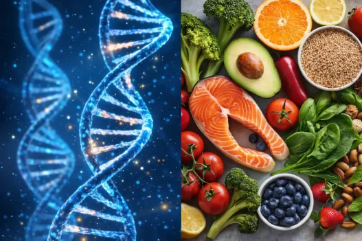 Test del DNA per dieta genetica e metabolism