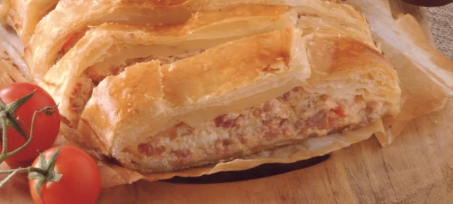 strudel salsiccia e ricotta