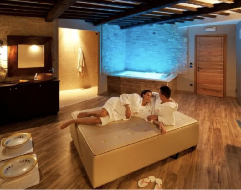 hotel per una notte con bicicletta