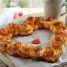 cuore di pasta sfoglia per San Valentino