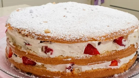 Torta veloce di primavera