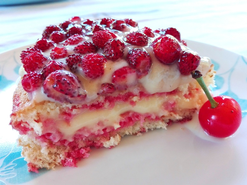 torta fragoline di bosco