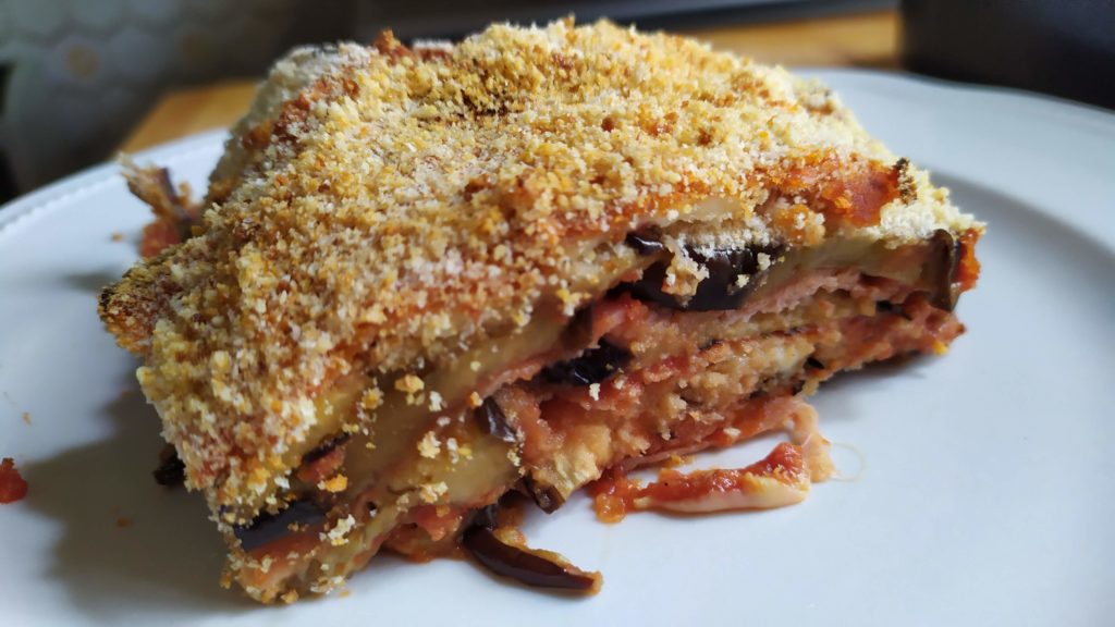 finta parmigiana di melanzane