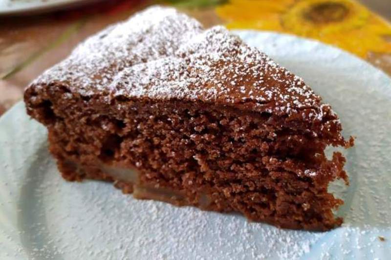 torte pere fondente