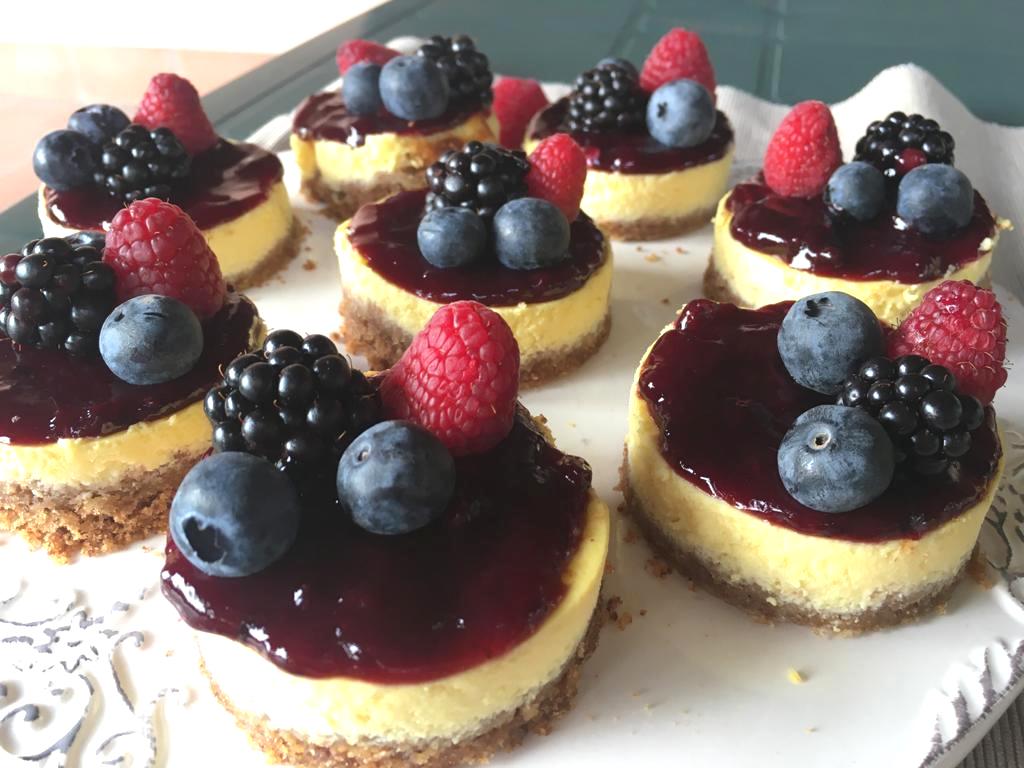 mini cheesecake