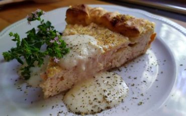 tortino di ricotta e prosciutto cotto