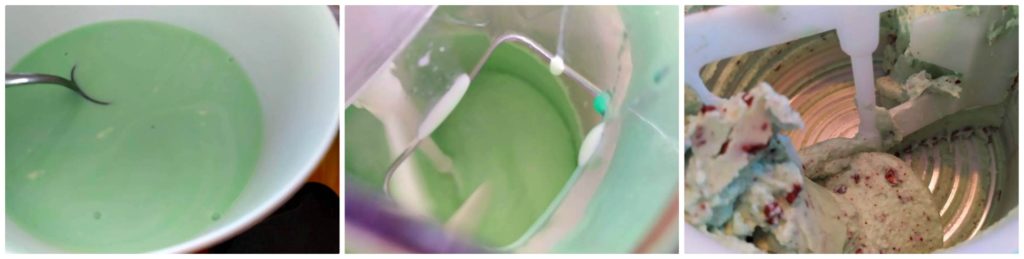 gelato menta e cioccolato