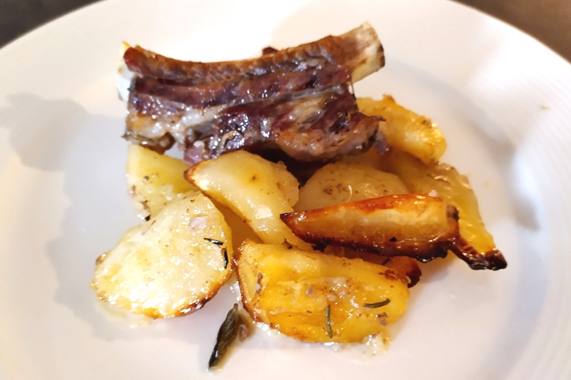 costine e patate