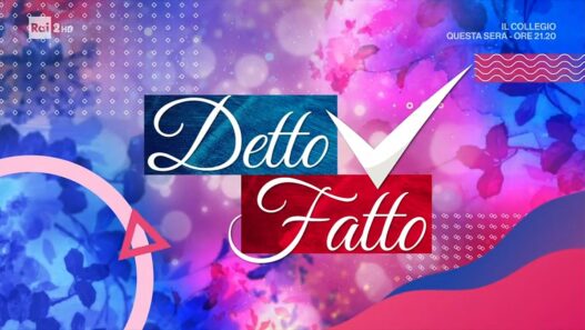 chi condurrà detto fatto