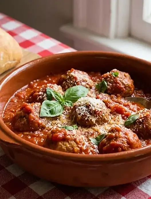 Un piatto di polpette della nonna per carnevale