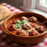 Un piatto di polpette della nonna per carnevale