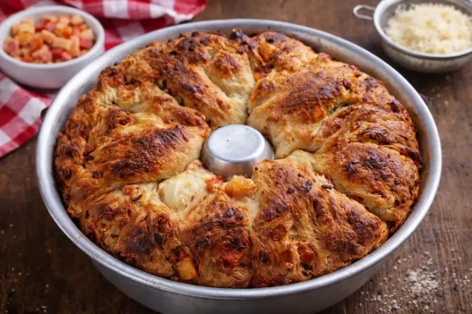 La ricetta napoletana del Casatiello napoletano, ma con la versione di Alessandro Borghese