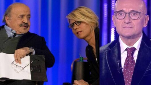 signorini svela dei dettagli su maria de filippi e costanzo