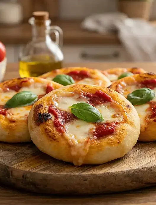 Pizzette veloci con pochi ingredienti