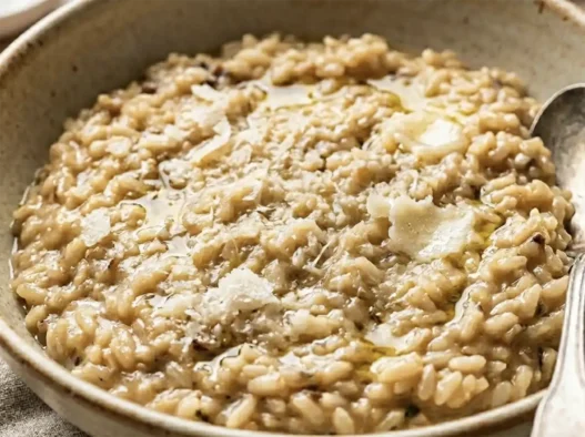 Risotto semplice e con pochi ingredienti
