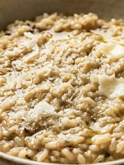 Risotto semplice e con pochi ingredienti