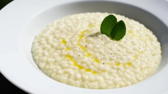 risotto alla crema di parmigiano