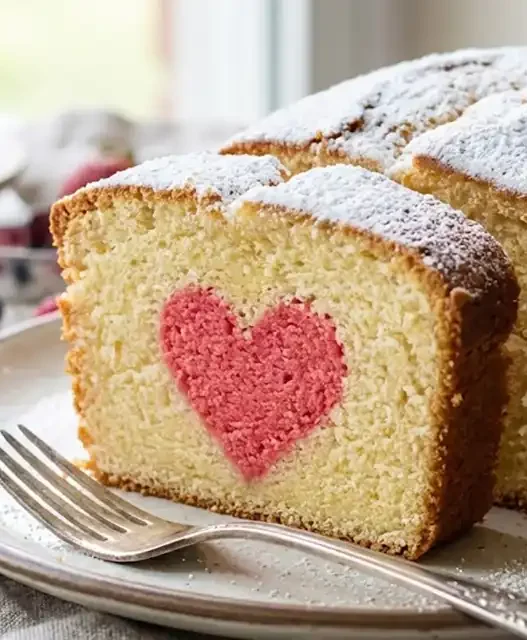 Plumcake di San Valentino