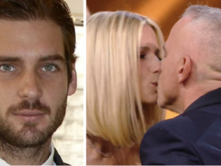 michelle hunziker tomaso trussardi eros