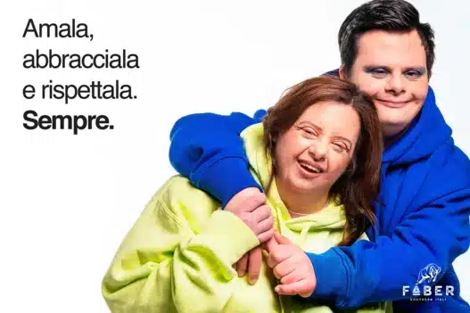 campagna fotografica ideata da Diego Di Flora per Faber Italia
