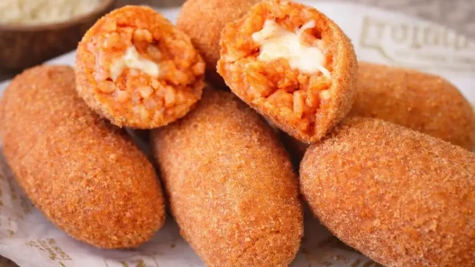 Un piatto di supplì di Giorgione con un trucco buonissimo
