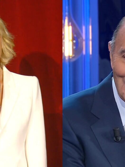 Maria de Filippi e Bruno Vespa