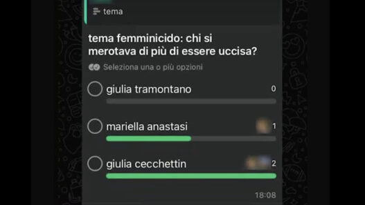 femminicidio chat scuola
