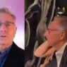 Paolo Bonolis in compagnia di una donna misteriosa, foto