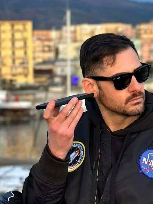 Simone De Martinis, agente della Polizia di Stato