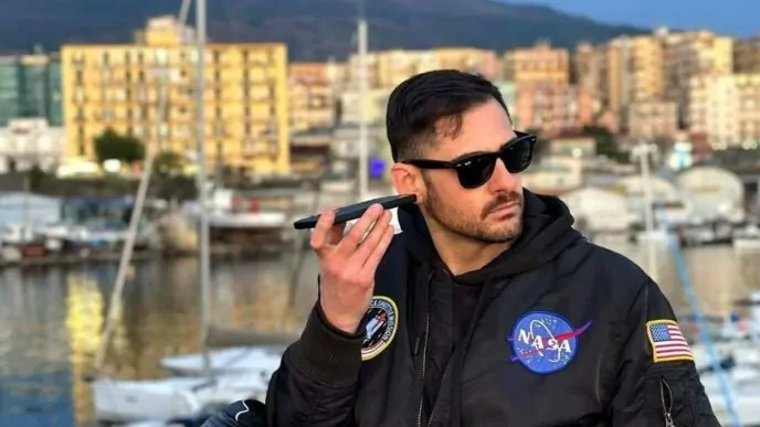 Simone De Martinis, agente della Polizia di Stato