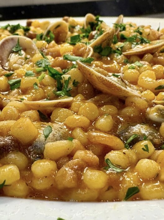 fregula con vongole 1