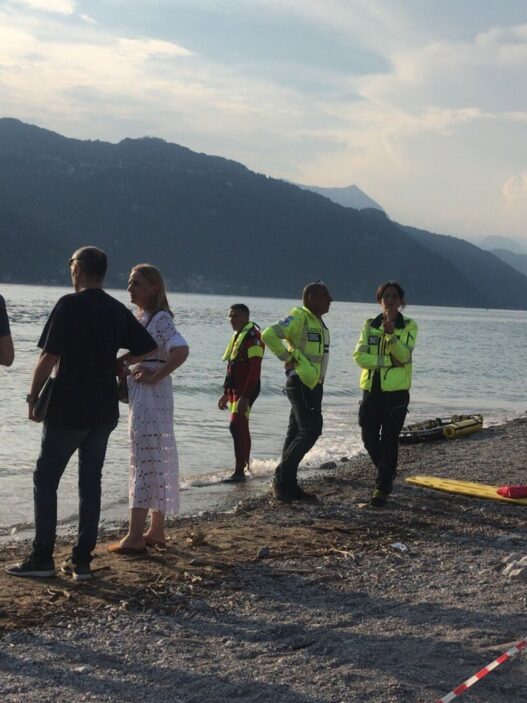 scomparsa nel lago