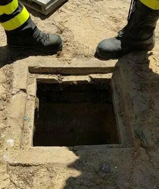 Terrore al Trullo Beach di Molfetta- bambino cade in un pozzo, salvo per miracolo copia
