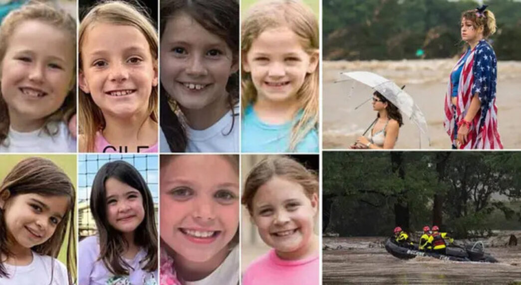 alluvione texas bambine scomparse