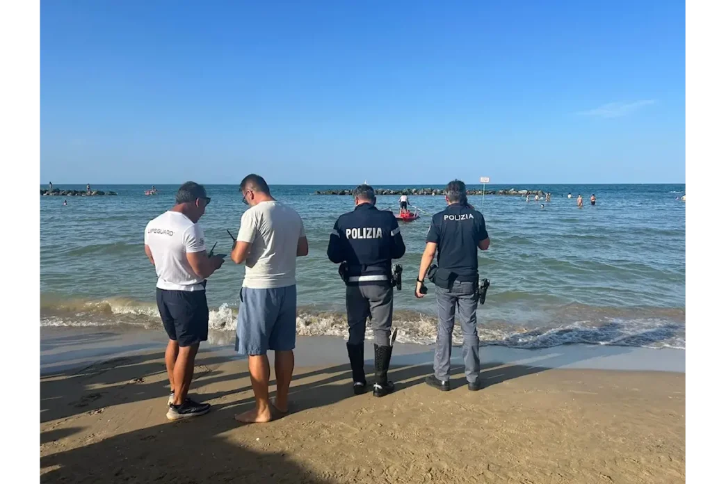 dispersa in mare bimba