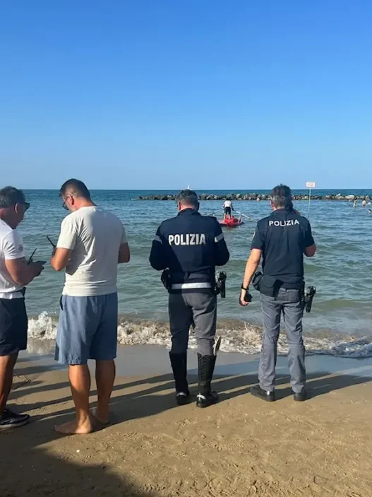 dispersa in mare bimba