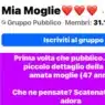 gruppo facebook mia moglie