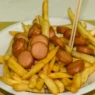 wurstel e patatine