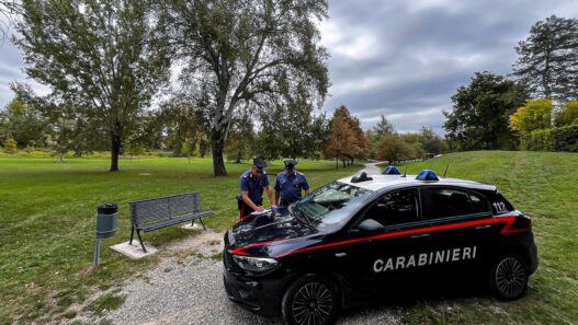 accoltellamento al parco