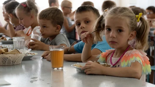 bambini dall'ucraina