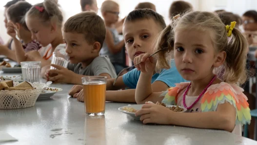 bambini dall'ucraina