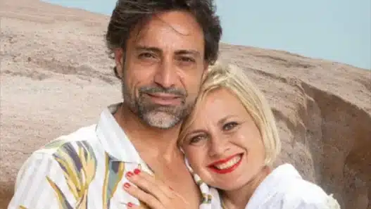 Antonella Elia e Pietro Delle Piane
