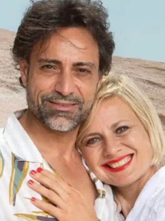 Antonella Elia e Pietro Delle Piane