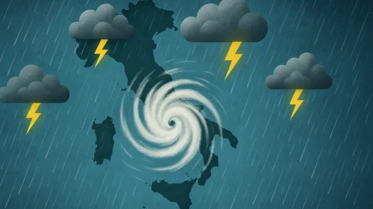 Meteo, cicloni in serie in arrivo: allerta in 7 regioni