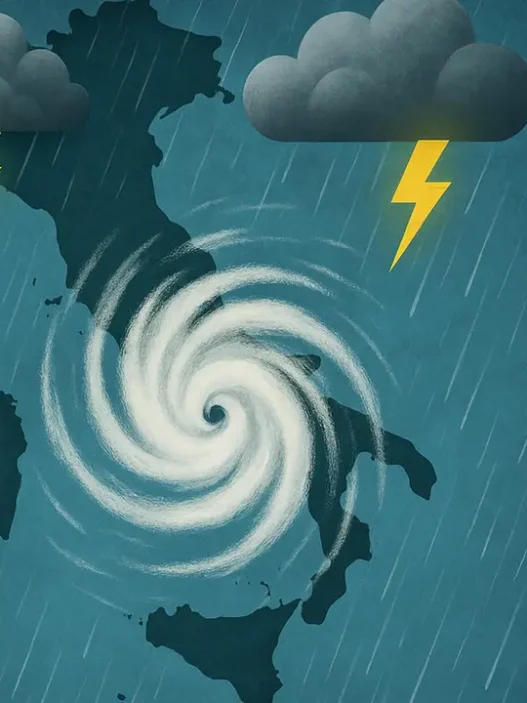 Meteo, cicloni in serie in arrivo: allerta in 7 regioni