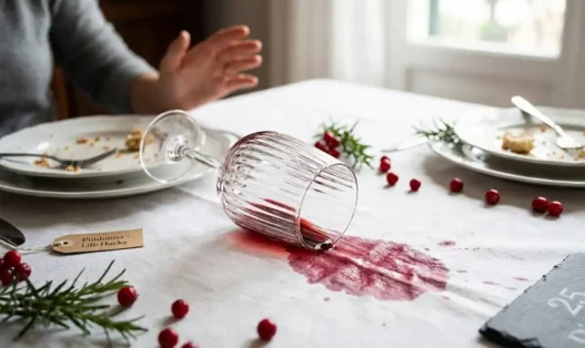 macchia-vino-rosso-tovaglia-natale
