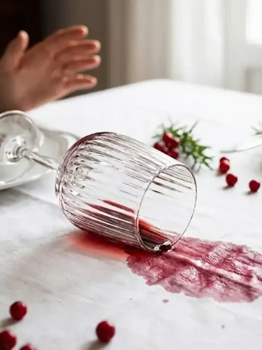 macchia-vino-rosso-tovaglia-natale