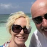 Antonella Clerici con il marito