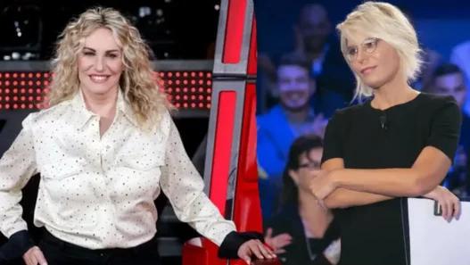 Antonella Clerici e Maria De Filippi programmazione